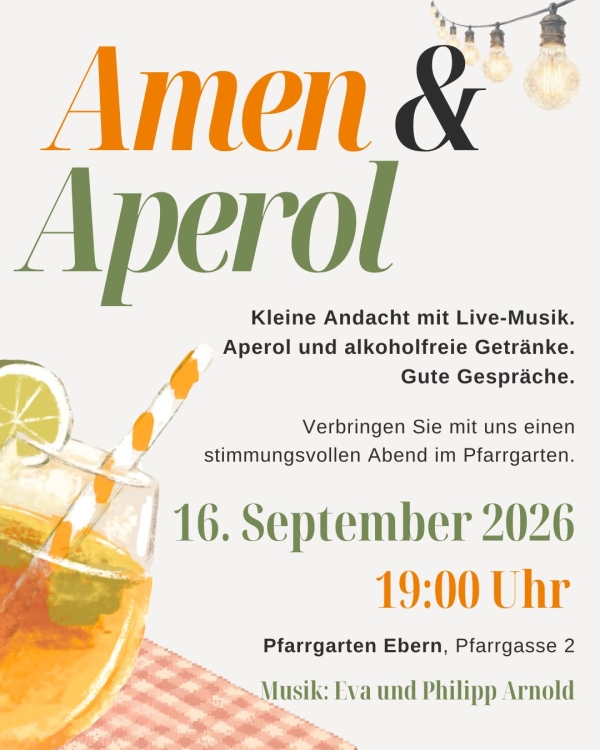 Amen &amp; Aperol