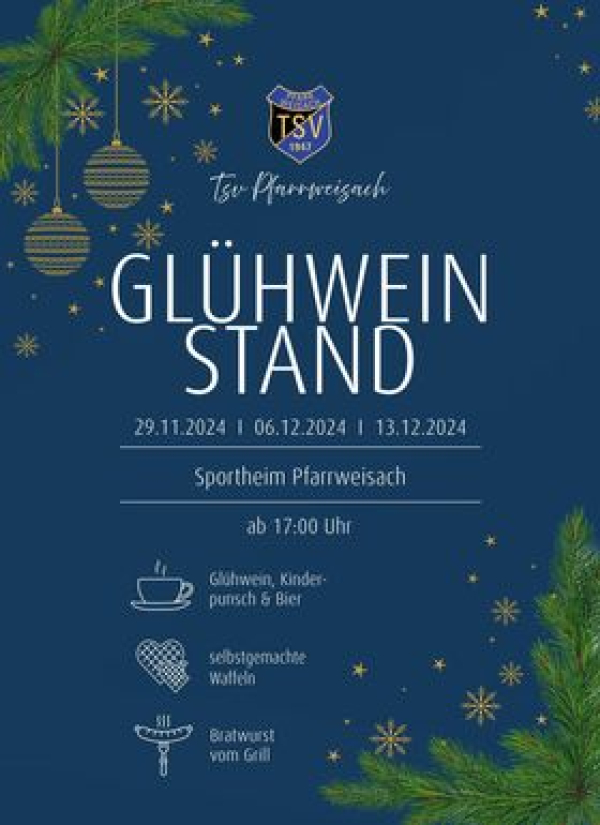 Glühweinstand in Pfarrweisach