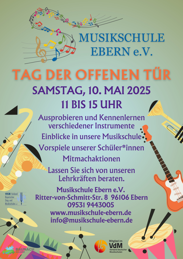 Tag der offenen Tür in der Musikschule Ebern