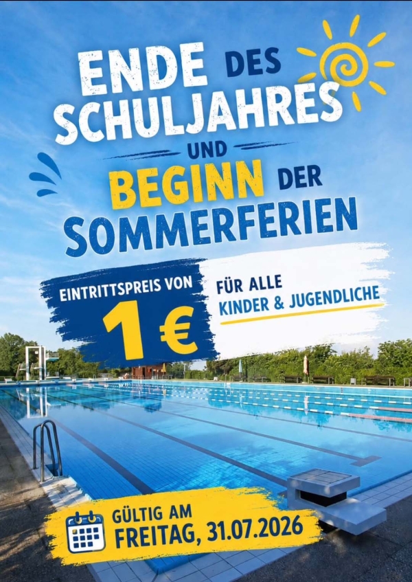 1 Euro Aktion im Eberner Freibad